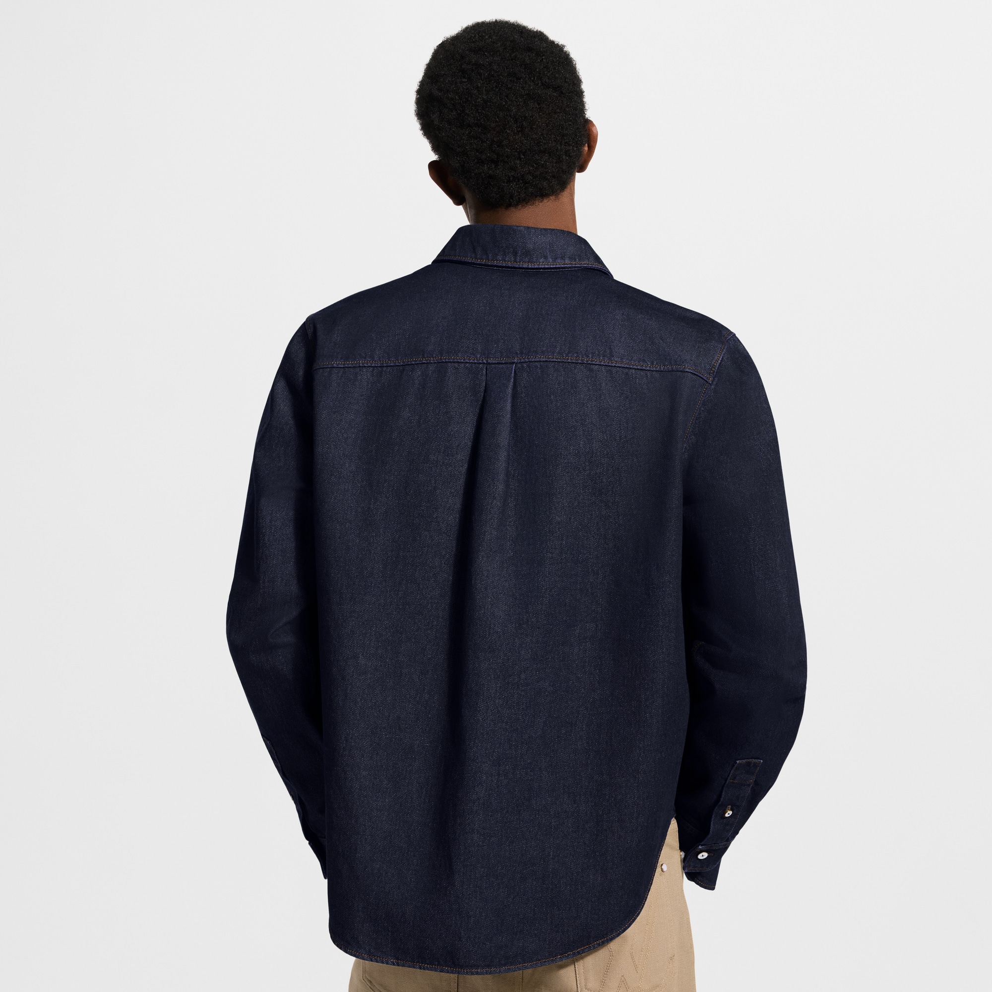 Denim Long-Sleeved Shirt - Men - Ready-to-Wear | LOUIS VUITTON ®